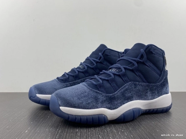 Rep Midnight Jordan AR0715-441 Air Navy Velvet WMNS 11 0814